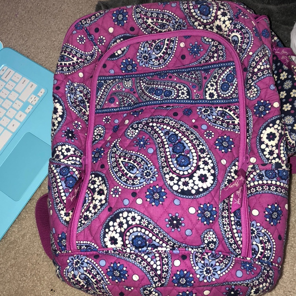Purple Vera Bradley Backpack